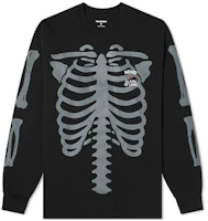 NEIGHBORHOOD FW21 Logo Skeleton Graphic Crewneck Sweatshirt Menswear 211PCNH-LT07 NEIGHBORHOOD FW21 Logo Skeleton Graphic Crewneck Sweatshirt Menswear 211PCNH-LT07