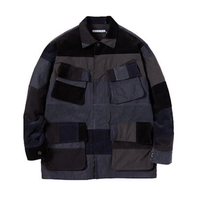 NBHD FW21 Multi-Pocket Color-Block Functional Jacket - . 212SINH-JKM03
