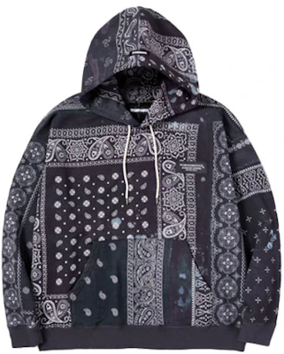 NEIGHBORHOOD FW21 Paisley Logo Hoodie Black 212UNNH-CSM04-BIK Buy NEIGHBORHOOD FW21 Paisley Logo Hoodie Black 212UNNH-CSM04-BIK