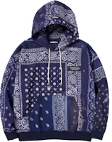 NEIGHBORHOOD FW21 Paisley Logo Hoodie Blue () 212UNNH-CSM04-NAVY NEIGHBORHOOD FW21 Paisley Logo Hoodie Blue () 212UNNH-CSM04-NAVY