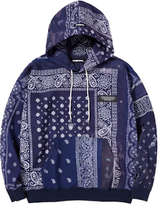 NEIGHBORHOOD FW21 Paisley Logo Hoodie Blue () 212UNNH-CSM04-NAVY Buy NEIGHBORHOOD FW21 Paisley Logo Hoodie Blue () 212UNNH-CSM04-NAVY