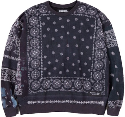 NEIGHBORHOOD FW21 佩斯利印花长袖套头衫 212UNNH-CSM03 Order NEIGHBORHOOD FW21 佩斯利印花长袖套头衫 212UNNH-CSM03