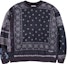 Order NEIGHBORHOOD FW21 佩斯利印花长袖套头衫 212UNNH-CSM03