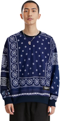 NEIGHBORHOOD FW21 佩斯利印花长袖套头衫 212UNNH-CSM03 Sizing NEIGHBORHOOD FW21 佩斯利印花长袖套头衫 212UNNH-CSM03