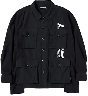 NEIGHBORHOOD FW21 Jaket Kerah Lengan Panjang Warna Polos 212AQNH-SHM02 Buy NEIGHBORHOOD FW21 Jaket Kerah Lengan Panjang Warna Polos 212AQNH-SHM02