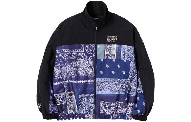 Sizing Chaqueta con cremallera y cuello alto NEIGHBORHOOD FW21 para hombre. 212AQNH-JKM03