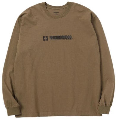 ネイバーフッド FW22 レタープリント カジュアル クルーネック 長袖 Tシャツ 222PCNH-LT12 Order ネイバーフッド FW22 レタープリント カジュアル クルーネック 長袖 Tシャツ 222PCNH-LT12
