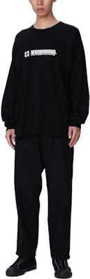 ネイバーフッド FW22 レタープリント カジュアル クルーネック 長袖 Tシャツ 222PCNH-LT12 Details for ネイバーフッド FW22 レタープリント カジュアル クルーネック 長袖 Tシャツ 222PCNH-LT12