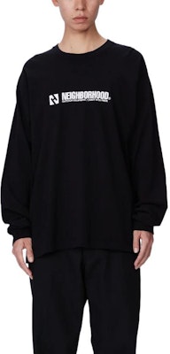 ネイバーフッド FW22 レタープリント カジュアル クルーネック 長袖 Tシャツ 222PCNH-LT12 Cheap ネイバーフッド FW22 レタープリント カジュアル クルーネック 長袖 Tシャツ 222PCNH-LT12