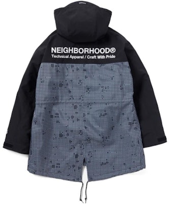 NEIGHBORHOOD FW22 Camouflage M-51 Coat Ec Plaid Print Jacket Blue Menswear. 222SZNH-JKM07 Lookbook NEIGHBORHOOD FW22 Camouflage M-51 Coat Ec Plaid Print Jacket Blue Menswear. 222SZNH-JKM07