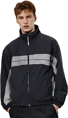 Chaqueta Negra Hombre NEIGHBORHOOD FW22 Colorblock Cuello Alto Manga Larga. 212AQNH-JKM04-BK Sizing Chaqueta Negra Hombre NEIGHBORHOOD FW22 Colorblock Cuello Alto Manga Larga. 212AQNH-JKM04-BK