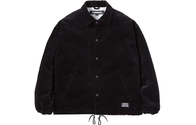 Lookbook NEIGHBORHOOD FW22 灯芯绒风衣夹克 - 单排扣外套. 222SPNH-JKM01