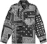 Order NEIGHBORHOOD FW22 Floral Button-Up Collared Shirt Jacket for Men. 212AQNH-SHM04-BK