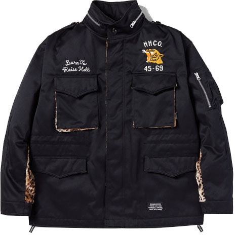 neighborhood-fw-22-graphic-zip-up-high-collar-jacket-black-outerwear-222-aqnh-jkm-02