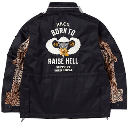 Chaqueta Negra con Cremallera y Cuello Alto NEIGHBORHOOD FW22 Graphic Abrigo. 222AQNH-JKM02 Lookbook Chaqueta Negra con Cremallera y Cuello Alto NEIGHBORHOOD FW22 Graphic Abrigo. 222AQNH-JKM02