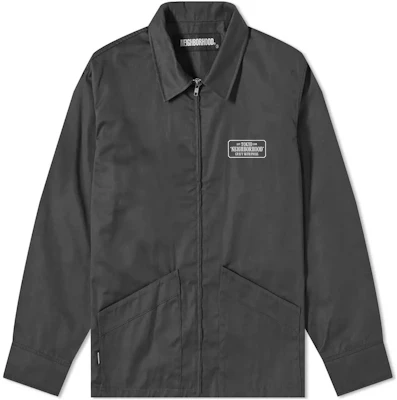 NEIGHBORHOOD FW22 Letter Logo Zip-Up Collar Jacket Gray Men’s Long Sleeve 202TSNH-JKM02-CH Buy NEIGHBORHOOD FW22 Letter Logo Zip-Up Collar Jacket Gray Men’s Long Sleeve 202TSNH-JKM02-CH
