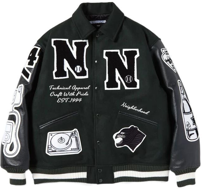 neighborhood-fw-22-letter-pattern-patch-long-sleeve-jacket-for-men-222-sznhjkm-03