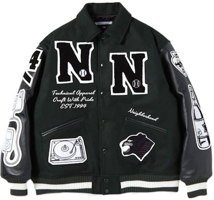 NEIGHBORHOOD FW22 字母圖案貼布長袖外套 男生款 222SZNHJKM03 Buy NEIGHBORHOOD FW22 字母圖案貼布長袖外套 男生款 222SZNHJKM03