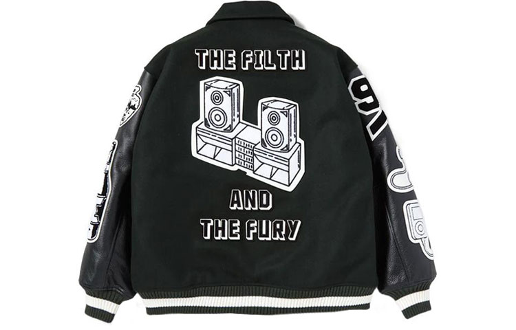 Lookbook NEIGHBORHOOD FW22 字母圖案貼布長袖外套 男生款 222SZNHJKM03