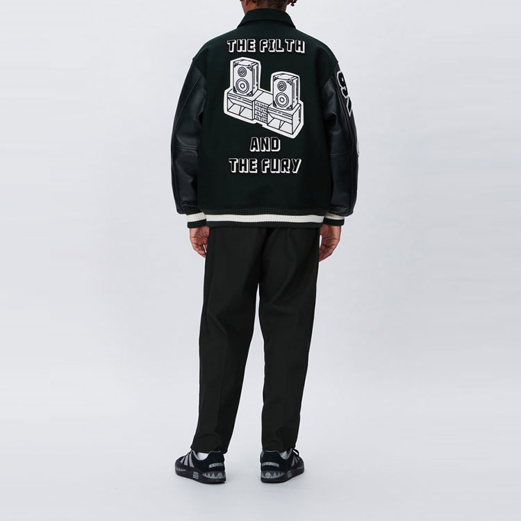 Purchase NEIGHBORHOOD FW22 字母圖案貼布長袖外套 男生款 222SZNHJKM03