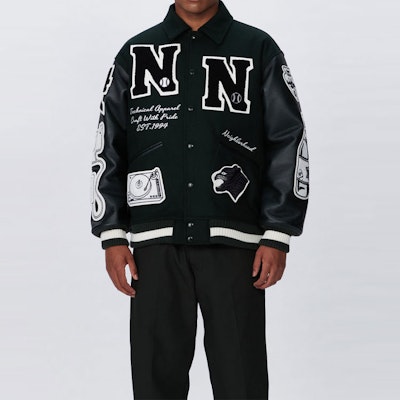 NEIGHBORHOOD FW22 字母圖案貼布長袖外套 男生款 222SZNHJKM03 Details for NEIGHBORHOOD FW22 字母圖案貼布長袖外套 男生款 222SZNHJKM03