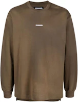 NEIGHBORHOOD FW22 Logo Embroidered Crewneck Sweatshirt Brown () 202OKNH-CSM01 NEIGHBORHOOD FW22 Logo Embroidered Crewneck Sweatshirt Brown () 202OKNH-CSM01