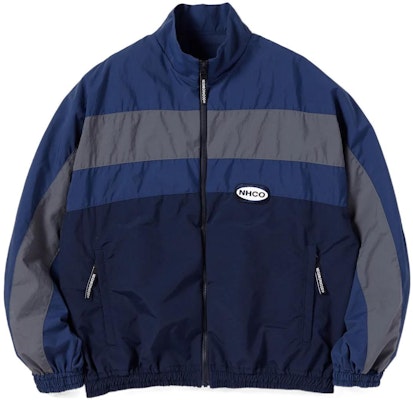 NEIGHBORHOOD FW22 Logo Stand Collar Spliced Long Sleeve Jacket Men. 222AQNH-JKM01 Sizing NEIGHBORHOOD FW22 Logo Stand Collar Spliced Long Sleeve Jacket Men. 222AQNH-JKM01