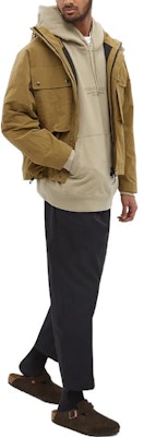 Sudadera con capucha beige NEIGHBORHOOD FW22 con logo bordado. 212UNNH-CSM02 Lookbook Sudadera con capucha beige NEIGHBORHOOD FW22 con logo bordado. 212UNNH-CSM02