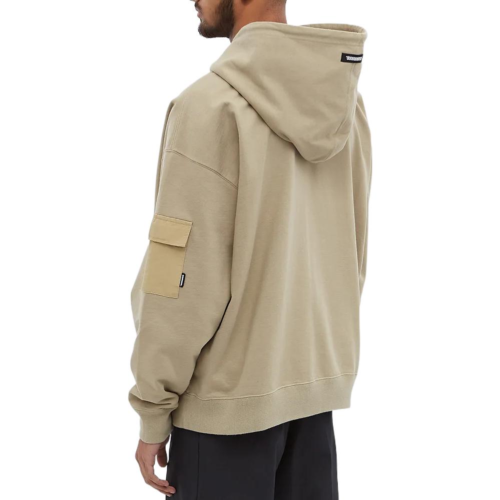 Purchase Sudadera con capucha beige NEIGHBORHOOD FW22 con logo bordado. 212UNNH-CSM02