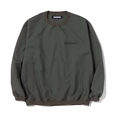 NBHD FW22 Pullover Crewneck Sweatshirt Plain Letter Print 222TSNH-SHM07