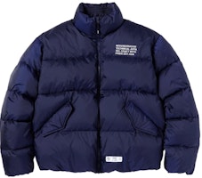 NEIGHBORHOOD FW22 Quilted Embroidered Lettering High Collar Jacket . 222TSNHJKM10 NEIGHBORHOOD FW22 Quilted Embroidered Lettering High Collar Jacket . 222TSNHJKM10