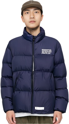 NEIGHBORHOOD FW22 Quilted Embroidered Lettering High Collar Jacket . 222TSNHJKM10 Details for NEIGHBORHOOD FW22 Quilted Embroidered Lettering High Collar Jacket . 222TSNHJKM10