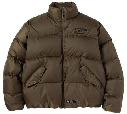 NEIGHBORHOOD FW22 Quilted Embroidered Lettering High Collar Jacket . 222TSNHJKM10 2