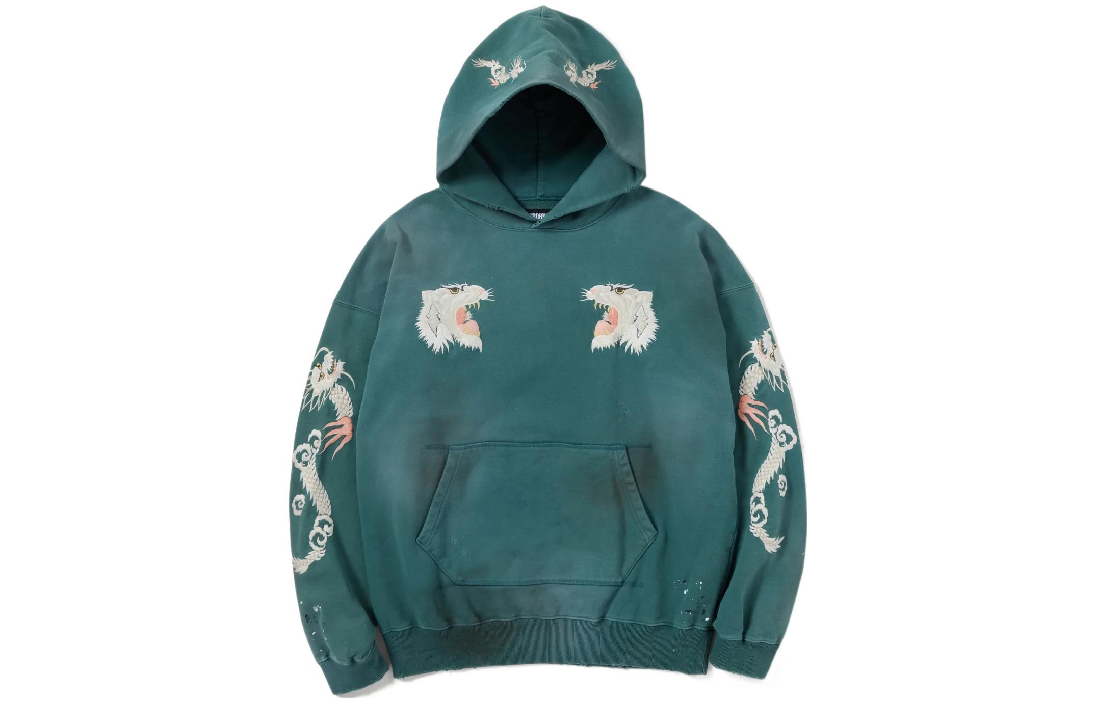 NBHD FW22 Savage Hooded Pullover Hoodie Long Sleeve for Men 222OKNH-CSM01