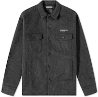 NEIGHBORHOOD FW22 Solid Color Collared Jacket Deep Gray () 212SINH-SHM01 NEIGHBORHOOD FW22 Solid Color Collared Jacket Deep Gray () 212SINH-SHM01