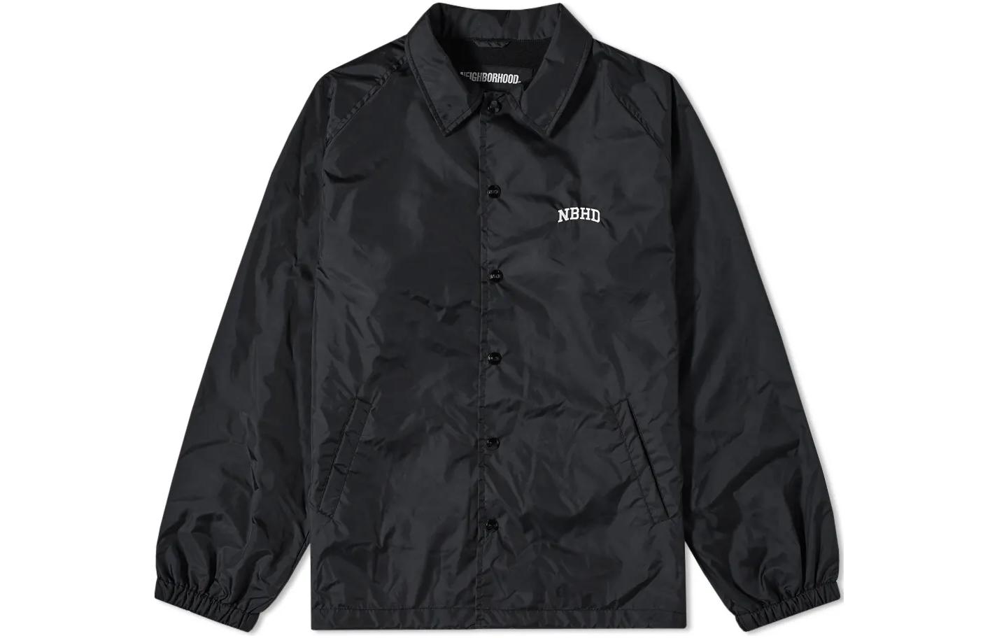 NBHD FW22 Solid Color Long-Sleeve Collar Jacket for Men 211TSNH-JKM01