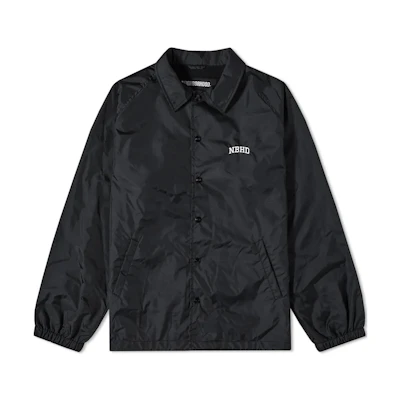 NBHD FW22 Solid Color Long-Sleeve Collar Jacket for Men 211TSNH-JKM01