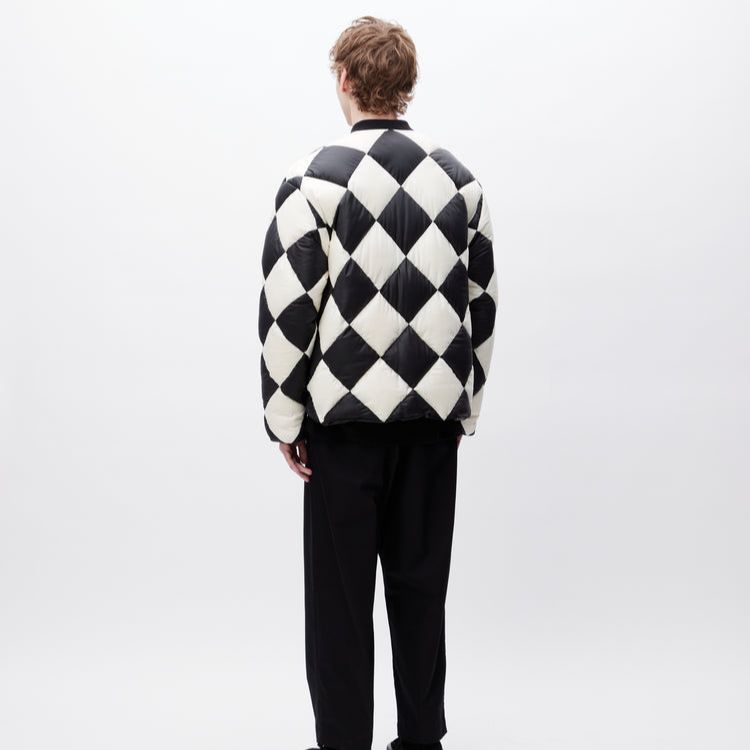 Sizing Chaqueta Acolchada a Cuadros con Cuello Baseball NEIGHBORHOOD FW23. 232TSNH-JKM08