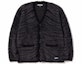 Sizing NEIGHBORHOOD FW23 Cardigan Rajut Pola Harimau Unisex. 232FUNH-KNM02