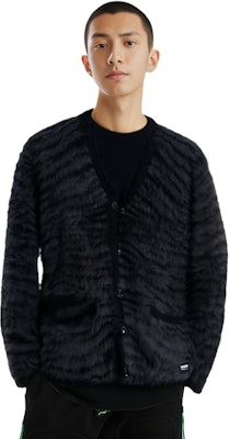 NEIGHBORHOOD FW23 Cardigan Rajut Pola Harimau Unisex. 232FUNH-KNM02 Cheap NEIGHBORHOOD FW23 Cardigan Rajut Pola Harimau Unisex. 232FUNH-KNM02