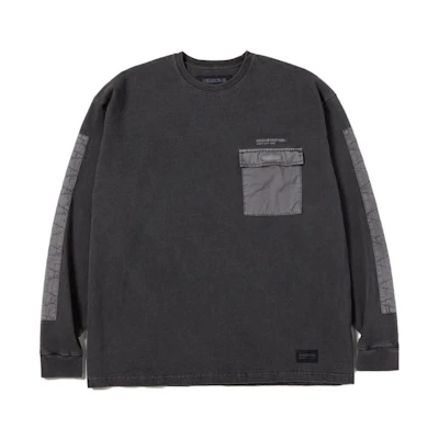 NBHD FW23 Patchwork Pocket Crewneck Sweatshirt Unisex 232UNNH-CSM05
