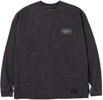 NEIGHBORHOOD FW23 Pigment Dyed Crewneck Long Sleeve Knit Sweater Casual Top 232UNNH-CSM01 NEIGHBORHOOD FW23 Pigment Dyed Crewneck Long Sleeve Knit Sweater Casual Top 232UNNH-CSM01