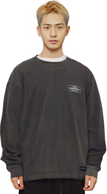 NEIGHBORHOOD FW23 Pigment Dyed Crewneck Long Sleeve Knit Sweater Casual Top 232UNNH-CSM01 Shop NEIGHBORHOOD FW23 Pigment Dyed Crewneck Long Sleeve Knit Sweater Casual Top 232UNNH-CSM01