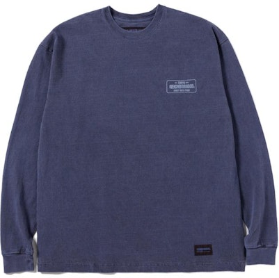 NEIGHBORHOOD FW23 Pigment Dyed Crewneck Long Sleeve Knit Sweater Casual Top 232UNNH-CSM01 1