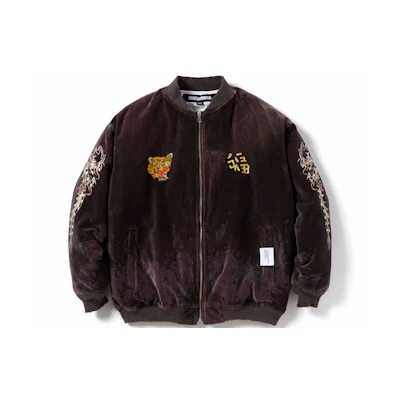 NBHD FW23 Tiger Kanji Graphic Stand-Collar Jacket Unisex 232YTNH-JKM02