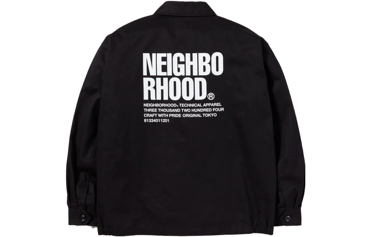 Lookbook Chaqueta Casual Unisex Utility Zip-Up NEIGHBORHOOD FW23. 232TSNH-JKM07