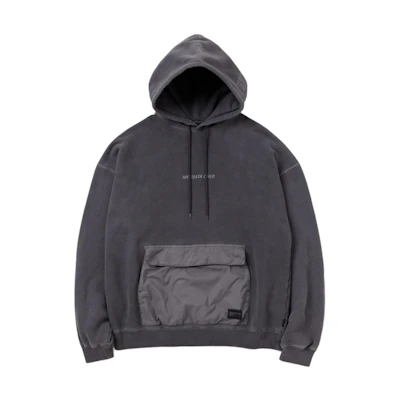 NBHD Letter Embroidered Hoodie Pullover Long Sleeve 232fpnh-csm14