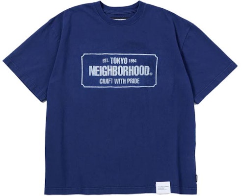 NEIGHBORHOOD 字母印花圆领短袖T恤 - 男款 231OKNH-CSM04-BK Order NEIGHBORHOOD 字母印花圆领短袖T恤 - 男款 231OKNH-CSM04-BK