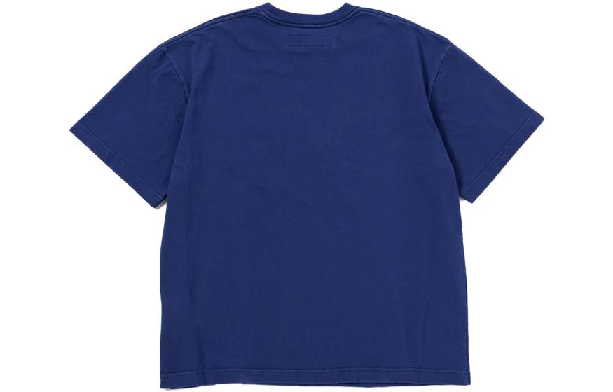 Lookbook NEIGHBORHOOD 字母印花圆领短袖T恤 - 男款 231OKNH-CSM04-BK