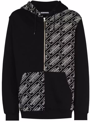 neighborhood-letter-logo-zip-up-hoodie-black-jacket-211-uwnhcsm-03